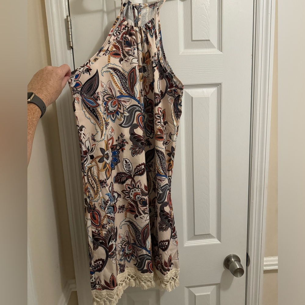 NWT never worn size L women’s paisley sundress 😊